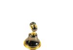 ETAGERE "CAMPANILE" NOIR DORÉ