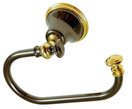 PORTE ROULEAU "CAMPANILE" NOIR DORE
