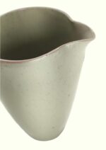 CARAFFA ARTIGIANALE IN CERAMICA VERDE FATTA A MANO CASA DECO