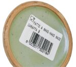 CARAFFA ARTIGIANALE IN CERAMICA VERDE FATTA A MANO CASA DECO
