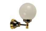 APPLIQUE DA PARETE BAGNO CLASSIC  ORO 22K GRIGIO