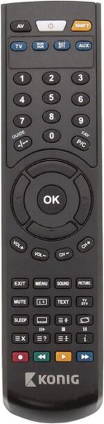 TÉLÉCOMMANDE 4-EN-1 PROGRAMMABLE EN LIGNE KONIG
