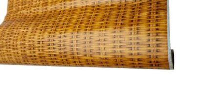 ROTIN MARRON PLASTIQUE ADHÉSIF 2 MT. X 45 CM.