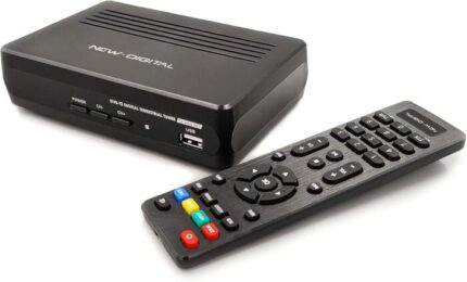 Decoder DVB-T2 265 HD HEVC H265 10 BIT, Alta definizione, HDMI, USB