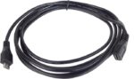 Cavo di Prolunga Micro USB 3m, Cavo Dati High Speed ​​Fino a 480mbit/s, Cavo di Ricarica, Micro USB 2.0 Femmina-Maschio,