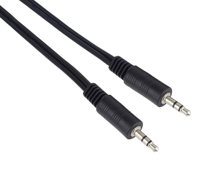 product-18333-0-f6dd1695-700 Cavo Jack 1m, Spina Jack 3,5mm, Jack Stereo Maschio-Maschio, Cavo di Collegamento Audio Cuffie Aux, per TV Cellulari MP3