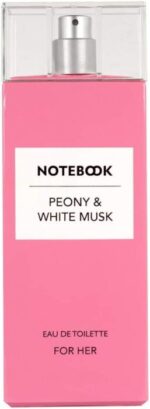 Notebook Eau de Toilette Peony & White Musk.