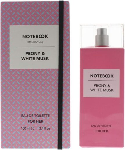 Notebook Eau de Toilette Peony & White Musk.