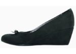 SCARPE DONNA DECOLLETE CON ZEPPA TACCO ALTO VERO VERA PELLE TAG. 39 BY MARI