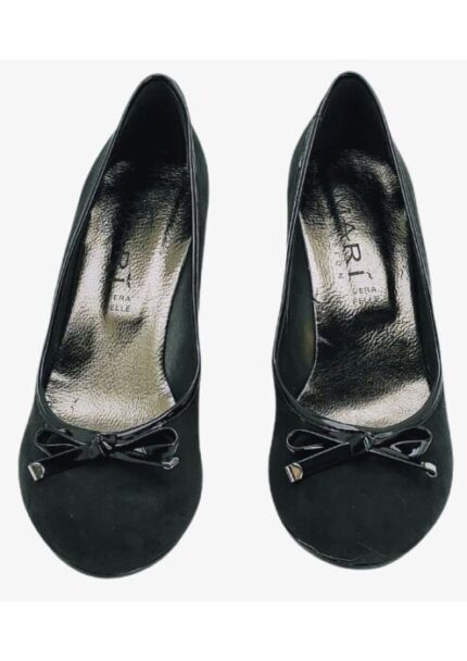SCARPE DONNA DECOLLETE CON ZEPPA TACCO ALTO VERO VERA PELLE TAG. 39 BY MARI
