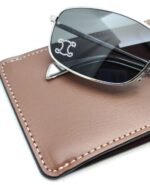 OCCHIALI DA SOLE CELINE UNISEX TRIOMPHE CL40285U 16A STRUTTURA ARGENTO STRASS
