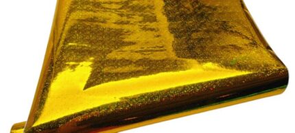 PLASTICA ADESIVA LASER ORO
