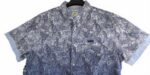 CHEMISE BLEUE OMBRÉE À MANCHES COURTES TAILLE L PAR LEE COOPER
