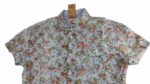 CHEMISE BLEUE À MOTIF FLORAL MANCHES COURTES TAILLE M BY LEE COOPER