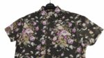 CHEMISE MARRON AVEC FLEUR VIOLETTE TAILLE M BY LEE COOPER
