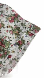 CHEMISE BLANCHE À FLEURS ROUGES TAILLE S BY LEE COOPER