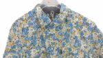 CHEMISE BLANCHE À FLEURS BLEUES TAILLE S BY HEROD