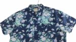 CHEMISE À FLEURS BLEU FONCÉ MANCHES COURTES TAILLE L PAR LEE COOPER