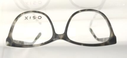 MONTATURA OCCHIALI DA VISTA DONNA GRIGIO TRAS. BY O-SIX OV-464 RIGA 52/15 C.06