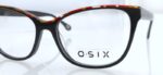 MONTATUTA OCCHIALI DA VISTA DONNA NERO SFUMATURE ROSSO BY O-SIX OV-454 FANO