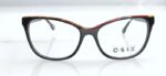 MONTATUTA OCCHIALI DA VISTA DONNA NERO SFUMATURE ROSSO BY O-SIX OV-454 FANO