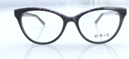 MONTATURA OCCHIALI DA VISTA DONNA NERO GRIGIO BY O-SIX OV-487 BUCAREST