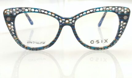 MONTATURA OCCHIALI DA VISTA DONNA MULTICOLOR ORIGINALI BY O-SIX SCARLETT OV-497