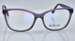 MONTATURA OCCHIALI DA VISTA DONNA BICOLORE GREY/VIOLA BY O-SIX OV-454