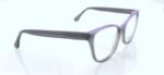 MONTATURA OCCHIALI DA VISTA DONNA BICOLORE GREY/VIOLA BY O-SIX OV-454