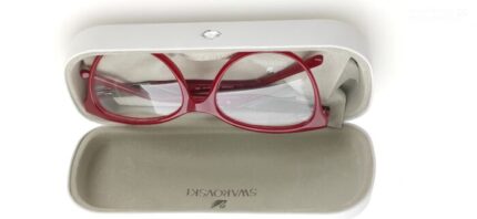 MONTATURA OCCHIALI DA VISTA DONNA ROSSA BY SWAROVSKI