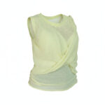 MAGLIETTA SENZA MANICHE CANOTIERA DONNA GIALLO TAG. XS, S BY ORIGINAL MARINES