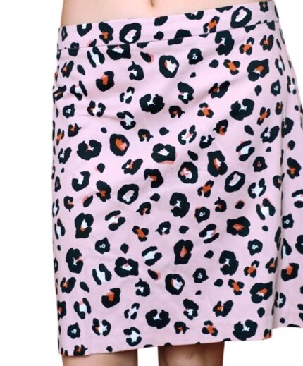 GONNA LEOPARDATA ROSA BY ORSAY 98 % COTONE TAGLIA 40
