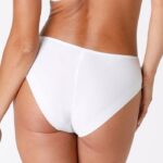 Slip donna midi Lovable 10193 invisibile taglio laser BIANCO TAG. L