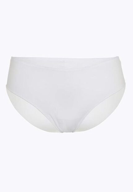 Slip lovable midi Invisible Cotton bianco in cotone. Massima invisibilità bianco TAG. 4 / L / 42 EU