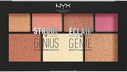 NYX Strobe of Genius Palette illuminante (Caldo - STGP02,20g)