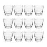 BICCHIERI IN VETRO (6 pz.) PER ACQUA VINO COCKTAI 260 ml.  CASA RISTORANTE BAR PUB