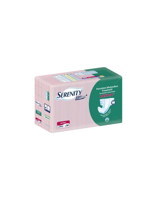 product-19519-0-b20213ef-700 Serenity Pannolone A Mutandina Serenity Fitted Ultra + Aloe L 30 Pezzi