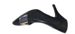SCARPE DONNA  DECLOTE' VERA PELLE CAMOSCIO NERO BY FELIROSE 37