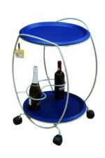 CARRELLO ORIGINALE TONDO 2 LIVELLI MADE IN ITALY