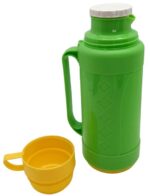 THERMOS CARAFFA IN VETRO A DOPPIA PARETE CON BICCHIERE 1 LIT