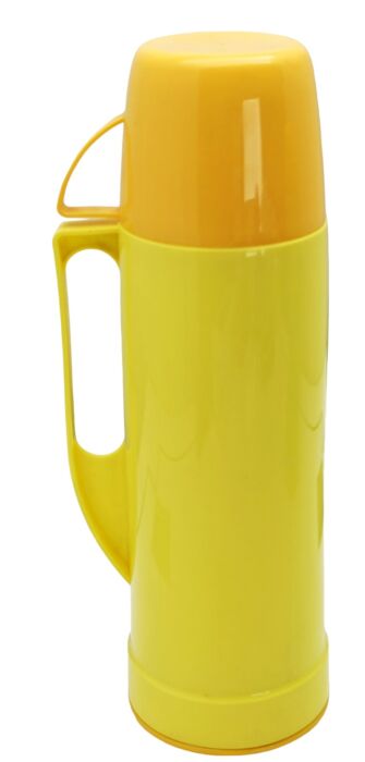 THERMOS 1 LT. IN PLASTICA CON VETRO INTERNO PER BEVANDE CALDO FREDDO
