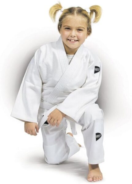 GREEN HILL JUDOGI JUNIOR BEGINNER KIMONO DIVISA BIANCO