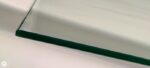 RIPIANO MENSOLA RETTANGOLARE IN VETRO 74 X 34 cm. X 0,8 spesso