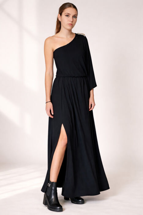 producto-20008-0-286fc250-700 ABITO MONOSPALLA NERO ELEGANTE LUNGO TAG.