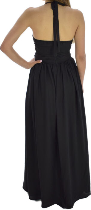 ABITO ELEGANTE SMANICATO NERO LUNGO HELLEN BARRETT