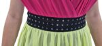 ABITO DONNA CORTO FUXIA / VERDE PISTACCHIO TAG.