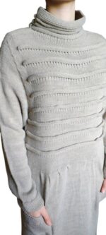 MAGLIONE DI LANA ABITO DA DONNA