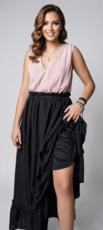 ABITO DONNA LUNGO CERIMONIA ELEGANTE BY HELLEN BARRETT TAGLIA :
