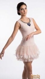 ABITO BALLERINA ROSA CORTO