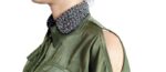 CAMICIA DONNA VERDE MILITARE SATIN A SPALLE SCOPERTE